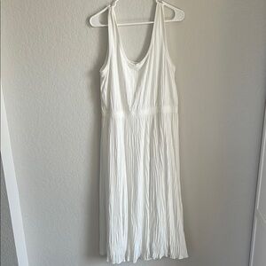 Vince White Midi Dress